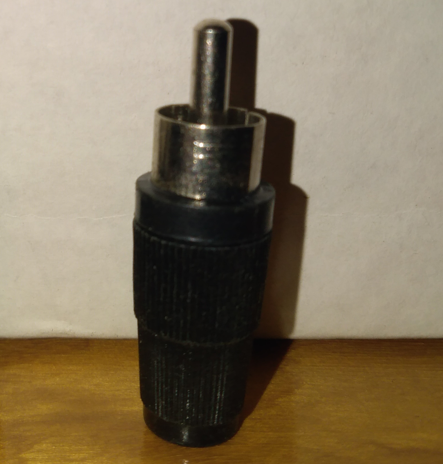 RCA plug black