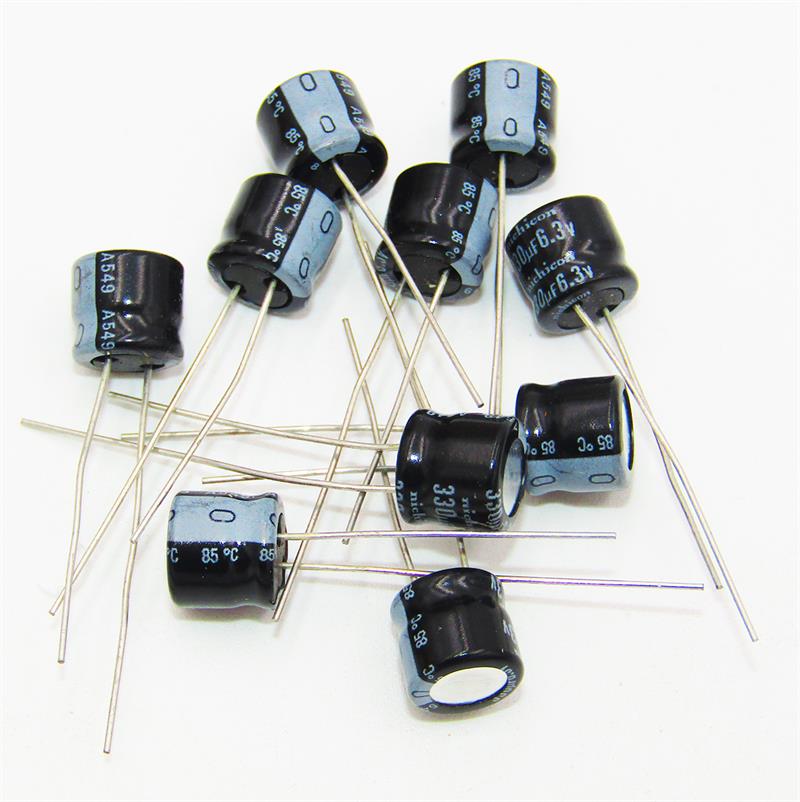 330μF 6.3V Electrolytic Capacitor Radial