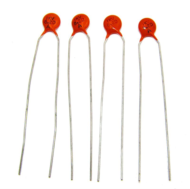 8.2pf 1000V Ceramic Disc Capacitor 5%