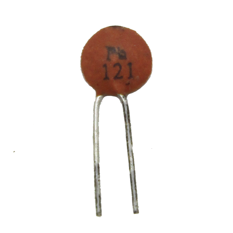 120pF 50V Ceramic Disc Capacitor 5%