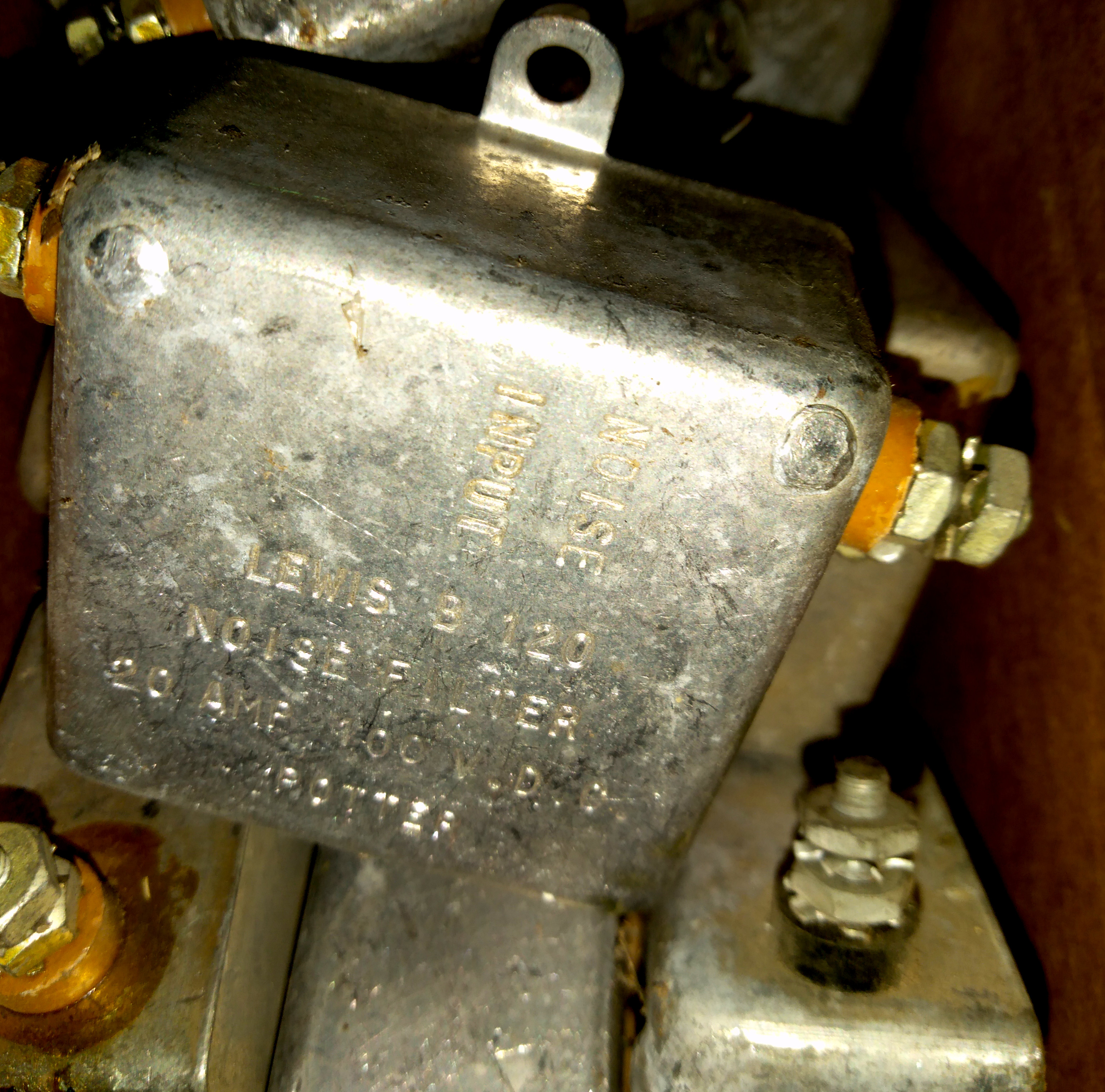 Noise Filter Lewis B120 100VDC 20A