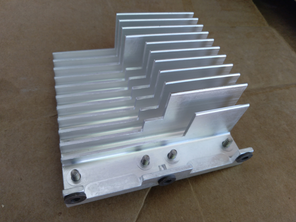 3.5in x 3.5in x 1.8 in 6oz heatsink