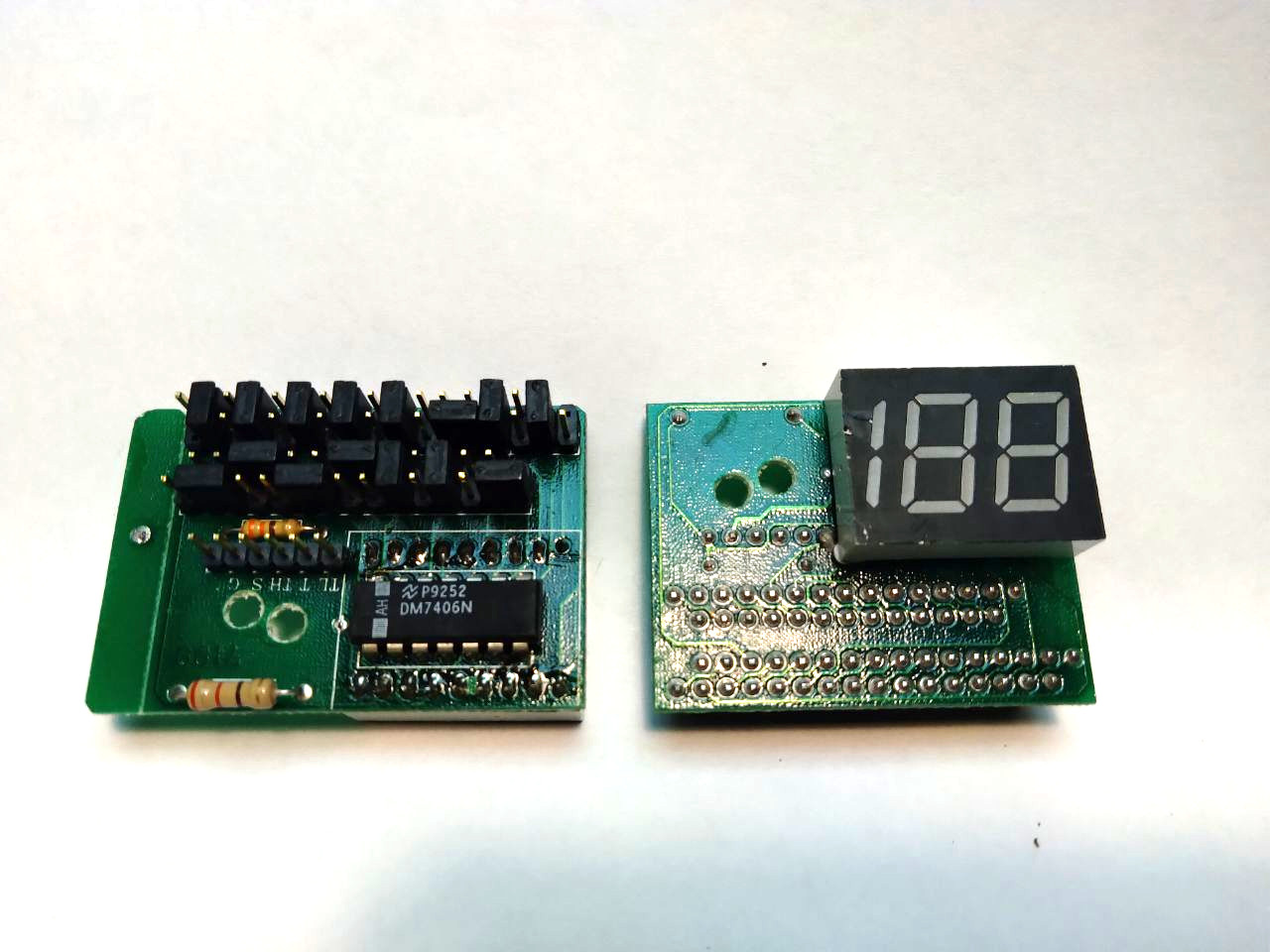 Computer Temperature LED Display